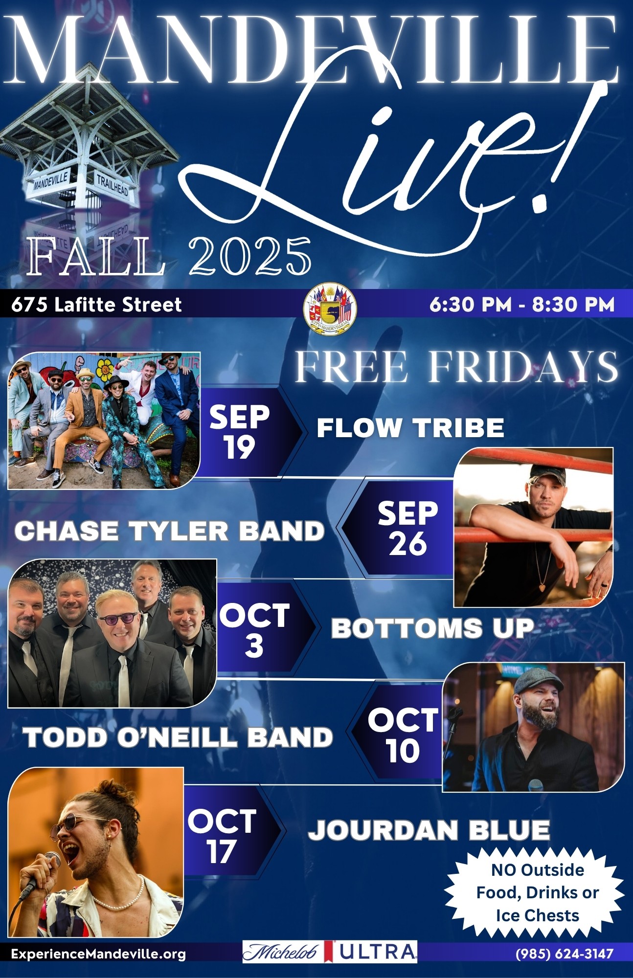 MANDEVILLE LIVE! Live Music By: Jourdan Blue | Mandeville Louisiana