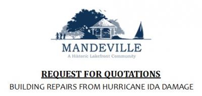 BUILDING REPAIRS DUE TO HURRICANE IDA DAMAGE