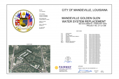 GOLDEN GLEN WATER SYSTEM REPLACEMENT,