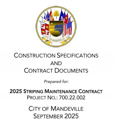 2025 STRIPING MAINTENANCE 2025 STRIPING MAINTENANCE