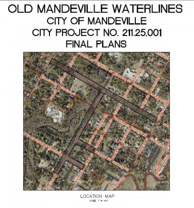 211.25.001 OLD MANDEVILLE WATERLINES OLD MANDE WATERLINES